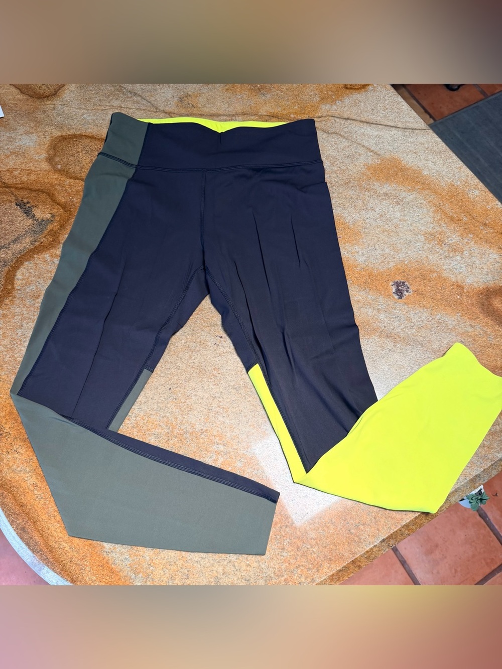 Athleta Asym Colorblock Tight